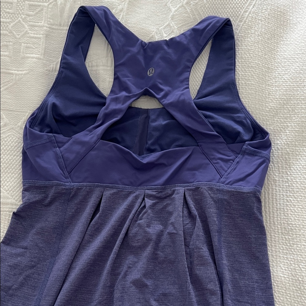Lululemon Purple Athletic Tank Top